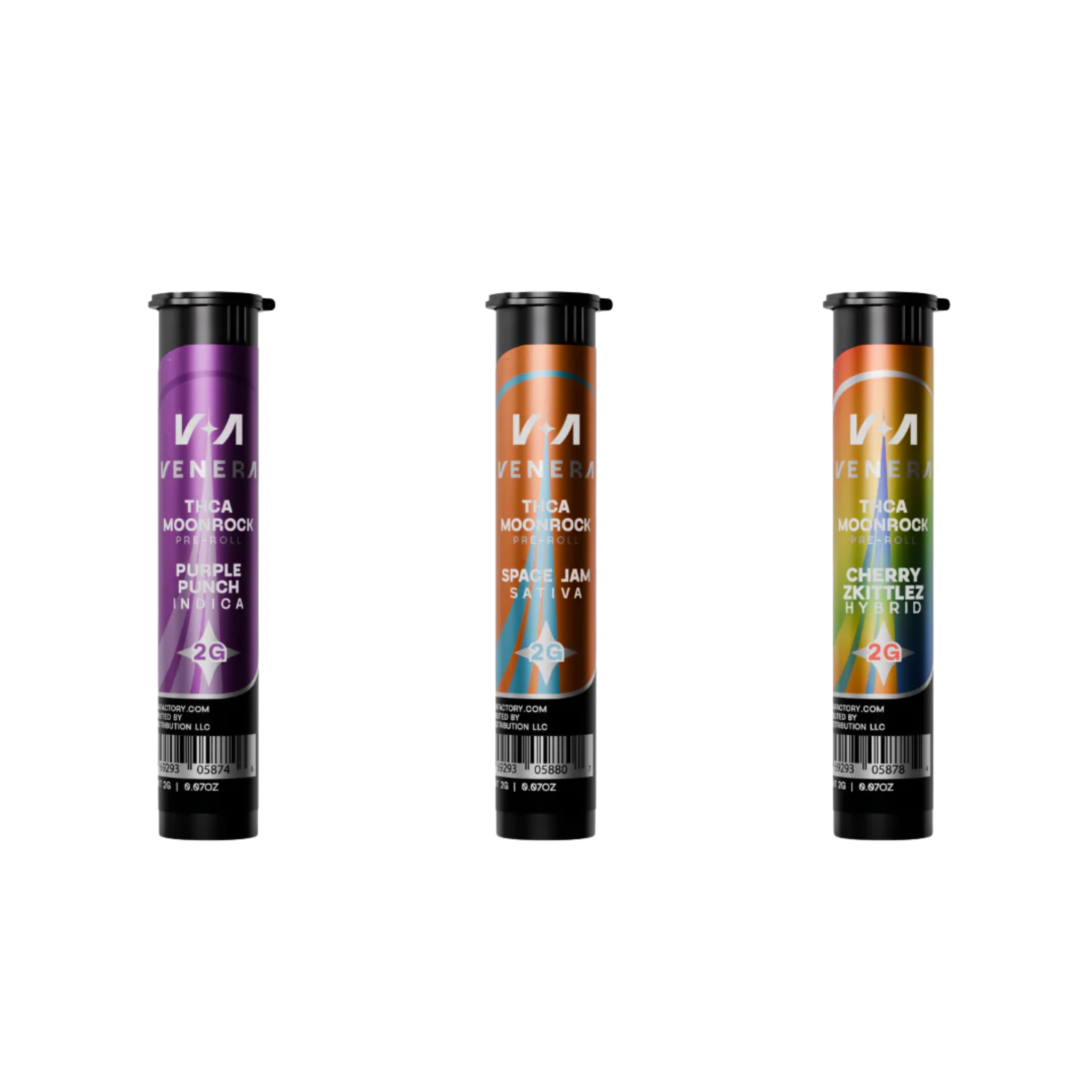 Image of Galaxy Rolls – Moon Rock Pre-Roll Sampler